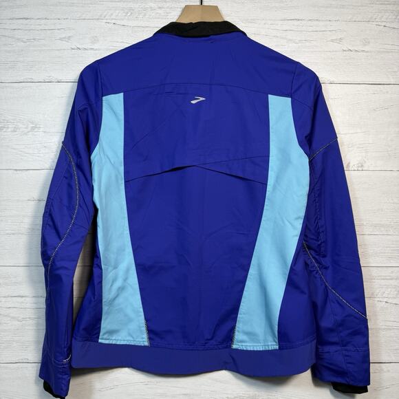 Brooks shelter technology Womens size small lightweight running jacket blue - Picture 5 of 6